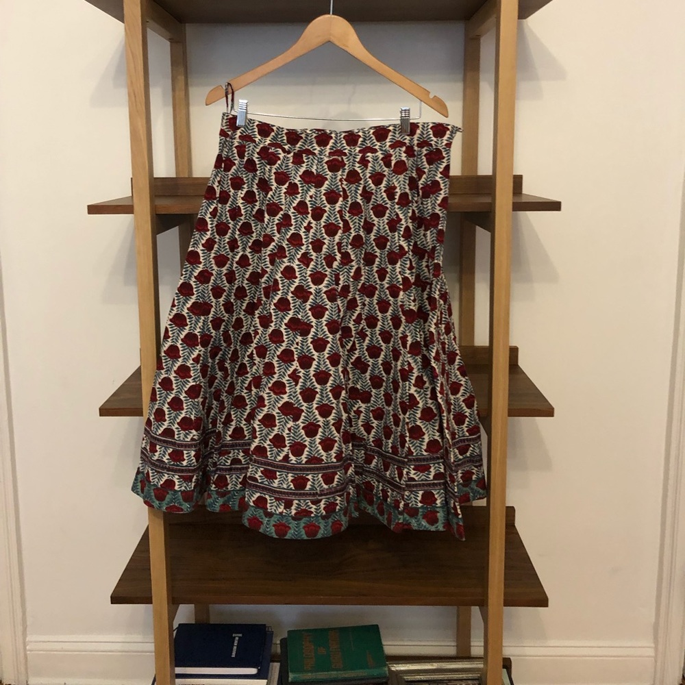 Anokhi Block Print Skirt